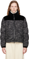 Moncler Girotte Down Puffer Jacket In F90 Black