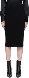 Helmut Lang One-shoulder Dress In 014 Black/black