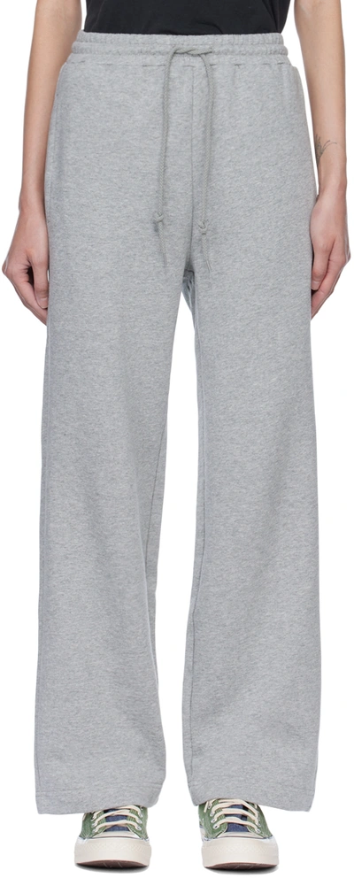 Carhartt Gray Casey Lounge Pants In Grey Heather/silver