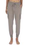 90 Degree By Reflex Woven Cargo Joggers In Night Sage
