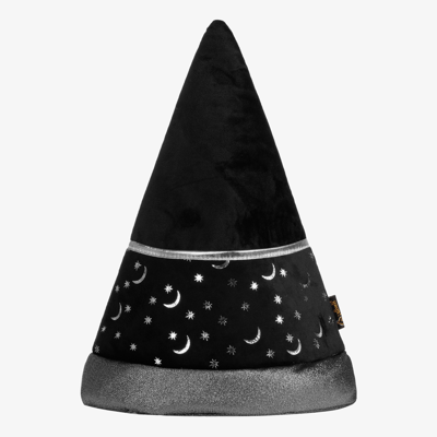 Souza Kids' Black Velvet Wizard Hat
