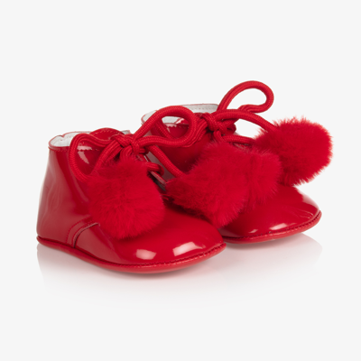 Beau Kid Red Pre-walker Baby Shoes