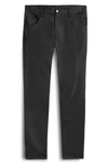 Bugatchi Stretch Cotton Pants In Asphalt