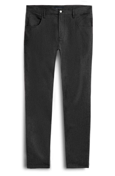 Bugatchi Stretch Cotton Pants In Asphalt