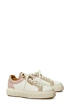 Tory Burch Ladybug Sneaker In White / Rosa / Calcare