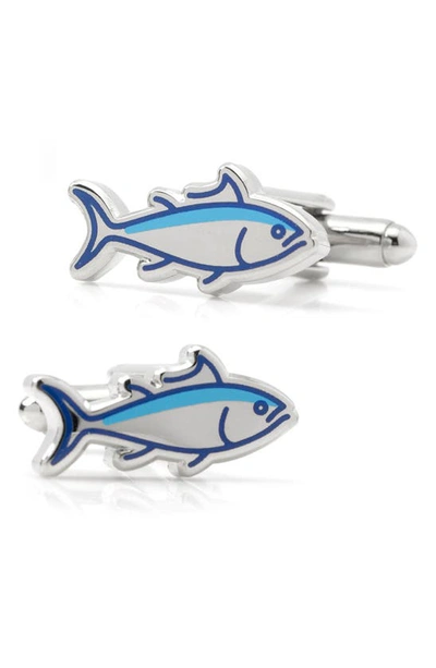 Cufflinks, Inc Good Catch Cufflinks In Silver