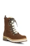 Bos. & Co. Ada Waterproof Hiker Boot In Redwood Suede/ Merino Wool