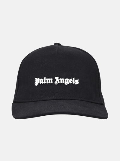 Palm Angels Cotton Cap In Black