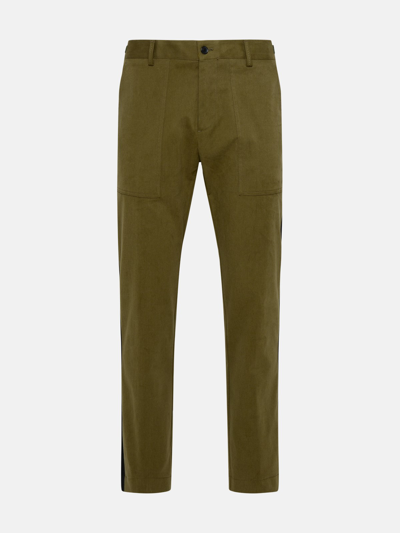 Etro Green Cotton Trousers