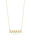 Ember Fine Jewelry 14k Gold Mama Necklace