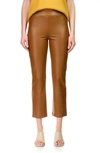 Sanctuary Women's Carnaby Faux-leather Cropped Leggings In Spice