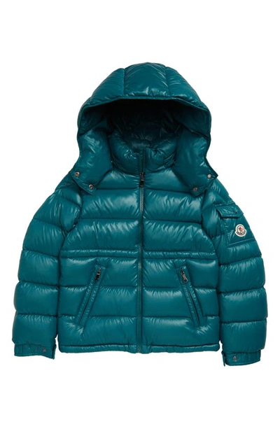 Moncler Kids' Maire Down Jacket In Green