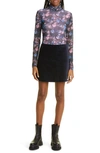 Ganni 12 In Daisy Spray Lilac Sachet
