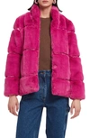 Apparis Skylar Recycled Faux Fur Jacket In Confetti