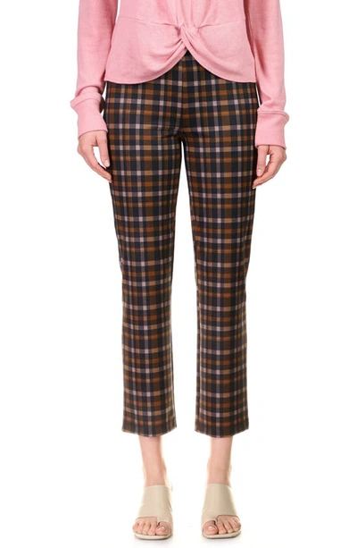 Sanctuary Carnaby Kick Cropped Trousers In Cottage Check