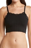 Honeydew Intimates Lorelai Longline Bralette In Black