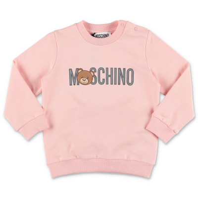 Moschino Pink Cotton  Sweatshirt