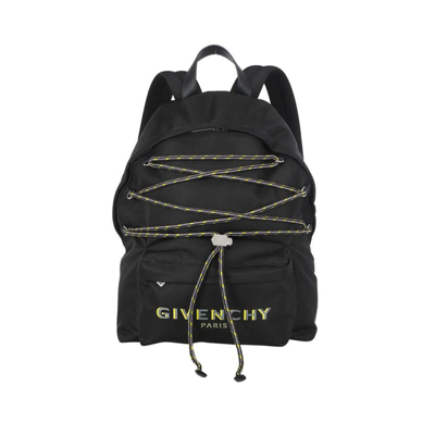Givenchy Logo Backpack In Black