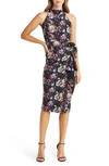 CHIARA BONI LA PETITE ROBE AMENADIEL FLORAL MIDI DRESS