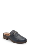 Naot Halny Mule In Soft Black Leather