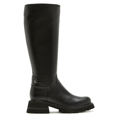 La Canadienne Carter Leather Boot In Black