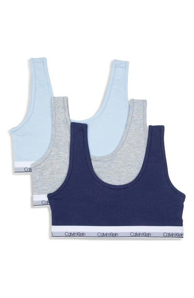Calvin Klein Classic Bralette In Symphony/ Heather/ Empryean