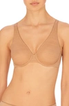 Natori Revive Lace Full Coverage Underwire Bra In Cafe