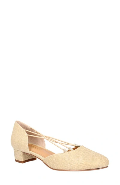 J. Reneé Charolette Pump In Gold