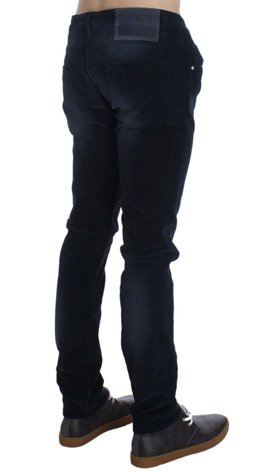 Acht Wash Cotton Stretch Slim Fit Jeans In Blue