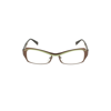 ALAIN MIKLI ALAIN MIKLI WOMEN'S BROWN METAL GLASSES