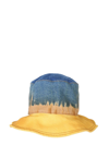 Alberta Ferretti Bucket Hat With Tie Dye Print In Multicolor