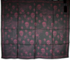 Alexander Mcqueen Women's Black / Light Purple Multiskull Print Silk Scarf 528571 1071 In Black / Light Purple