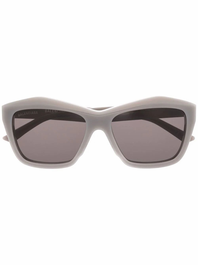 Balenciaga Womens Grey Acetate Sunglasses