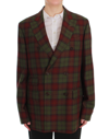 Bencivenga Green Wool Double Breasted Bordeaux In Green