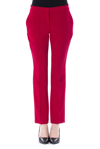 BYBLOS BYBLOS FUCHSIA POLYESTER JEANS &AMP; WOMEN'S PANT