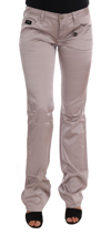 COSTUME NATIONAL COSTUME NATIONAL BEIGE COTTON SLIM FIT WOMEN'S JEANS