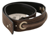COSTUME NATIONAL COSTUME NATIONAL BROWN LEATHER SILVER FASTENING WOMEN'S BELT