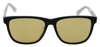 Diesel Black Frame Dl0330-d 01e 57 Yellow Transparent Lenses Sunglasses In Black