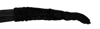 Dolce & Gabbana Black Elbow Length Mitten Suede Fur Gloves In Black