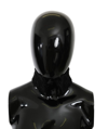 Dolce & Gabbana Black Fur Neck Collar Wrap Lambskin Scarf In Black