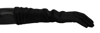 Dolce & Gabbana Black Gray Mid Arm Length Mittens Wool  Gloves In Black