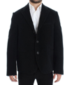 DOLCE & GABBANA DOLCE & GABBANA BLACK MANCHESTER MARTINI MEN'S BLAZER