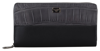 DOLCE & GABBANA DOLCE & GABBANA ELEGANT TEXTURED LEATHER ZIP-AROUND MEN'S WALLET