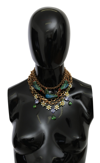 DOLCE & GABBANA DOLCE & GABBANA EXQUISITE CRYSTAL AND BRASS WOMEN'S NECKLACE
