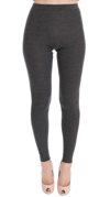 Dolce & Gabbana Gray Cashmere Stretch Tights In Gray