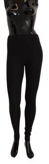 Dolce & Gabbana Gray Cashmere Tights Stocking Pantyhose Socks In Gray