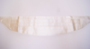 Dolce & Gabbana White Waist Tuxedo Smoking Belt Cummerbund In White