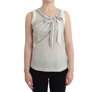 Ermanno Scervino Women   Beachwear Striped Top Blouse In White
