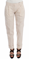 ERMANNO SCERVINO ERMANNO SCERVINO BEIGE CHINOS CASUAL DRESS PANTS WOMEN'S KHAKIS