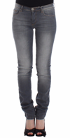 Ermanno Scervino Women   Slim  Skinny Leg Stretch Jeans In Gray